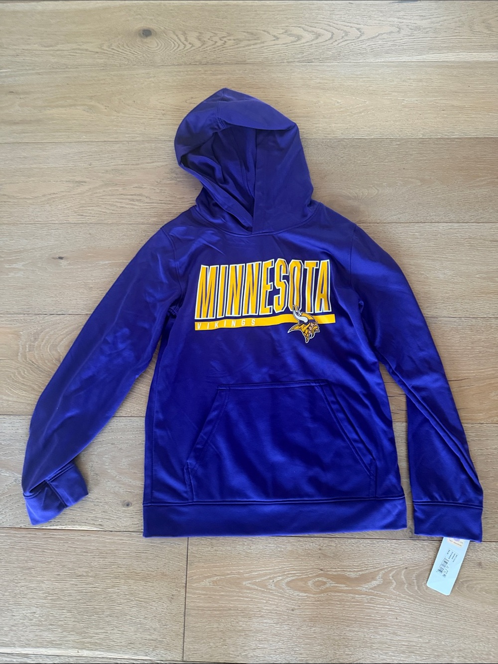 NFL Minnesota Vikings Purple & Gold Youth Hoodie